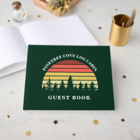 Personalised Sunset Log Cabin Lake House