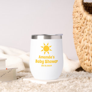 Personalised Sunshine Baby Shower Party Favours