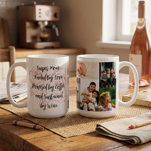 Personalised Super Mum Photo Collage Coffee Mug