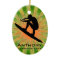 Personalised Surfing Ornament