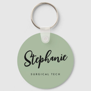 Personalised Surgical Tech Surgical Technologist Key Ring