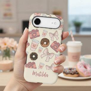 Personalised Sweet Coffee & Doughnuts Pattern