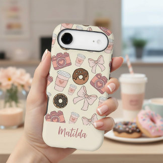 Personalised Sweet Coffee & Doughnuts Pattern