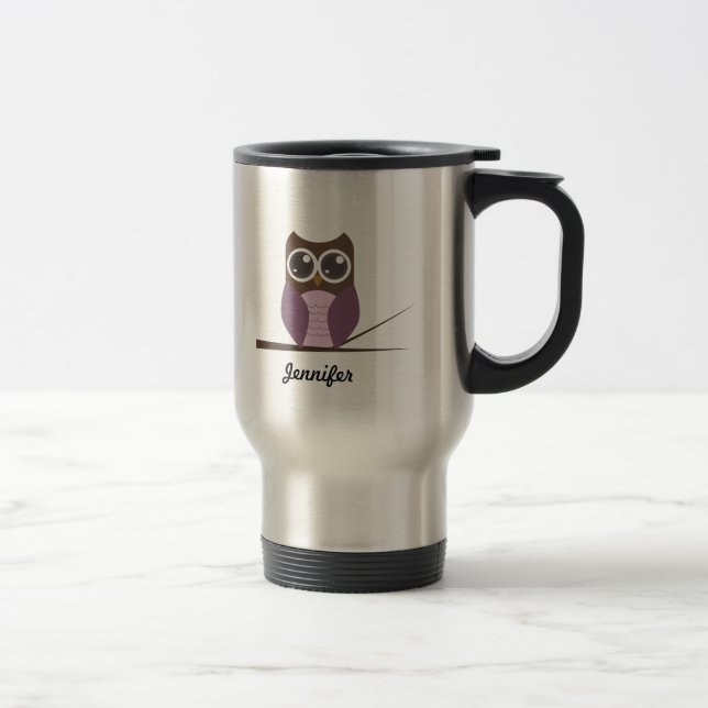 Personalised Sweet Owl Mug (Right)
