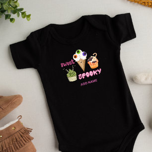 Personalised Sweet Spooky  Baby Bodysuit