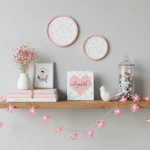 Personalised sweetheart plaque
