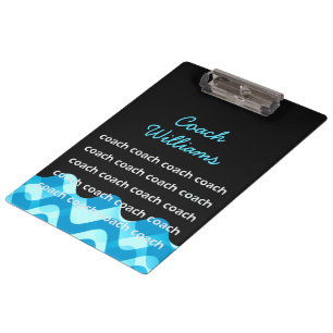 Personalised Swim Coach or Dive Coach Clipboard
