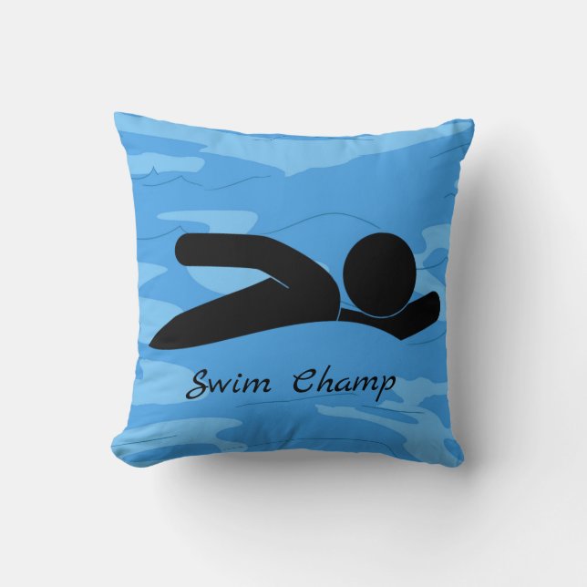Personalised Swim Pillow (Front)
