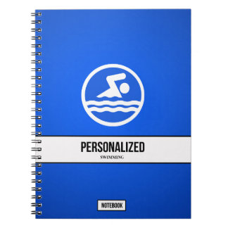 Personalised Swimming Notebook
