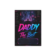 Personalised Synthwave Father’s Day Gift