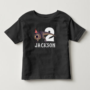Personalised T-Rex Birthday Party Toddler T-Shirt