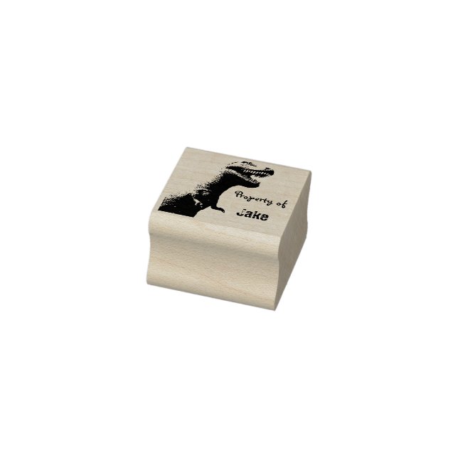Personalised T-Rex Rubber Stamp (Stamp)