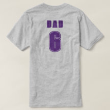 Personalised T-Shirt for Proud Athletic Family
