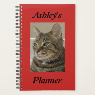 Personalised Tabby Cat Planner