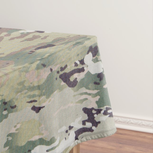 Personalised Tablecloth Army OCP Camo Uniform Camo (In Situ)