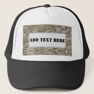 Personalised Tactical Military Camo Trucker Hat