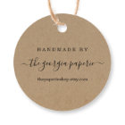 Personalised Tag for Handmade Items