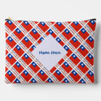 Personalised Taiwan ROC Tiled Ancestry Travel