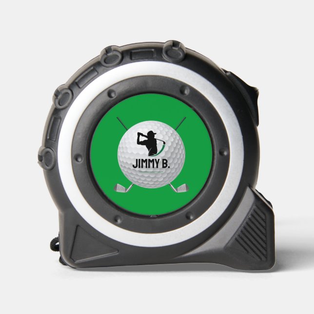 Personalised Tape Measure for Golfer 1 (Front)