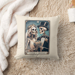 Personalised Tarot Card Wedding  Cushion