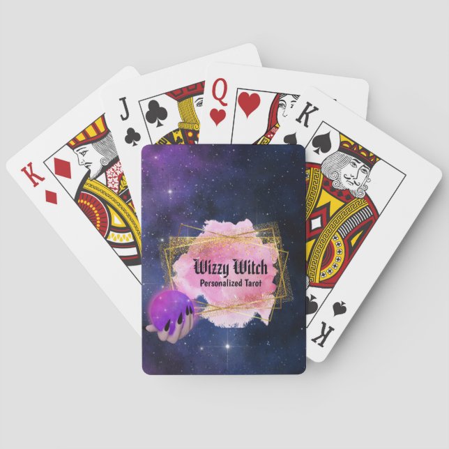 Personalised Tarot Cards using Plain Deck Crystals (Back)