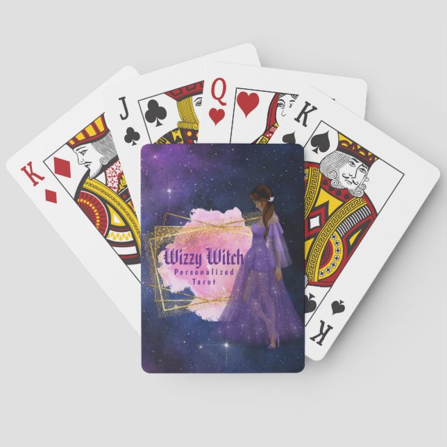 Personalised Tarot Cards using Plain Deck Crystals (Back)