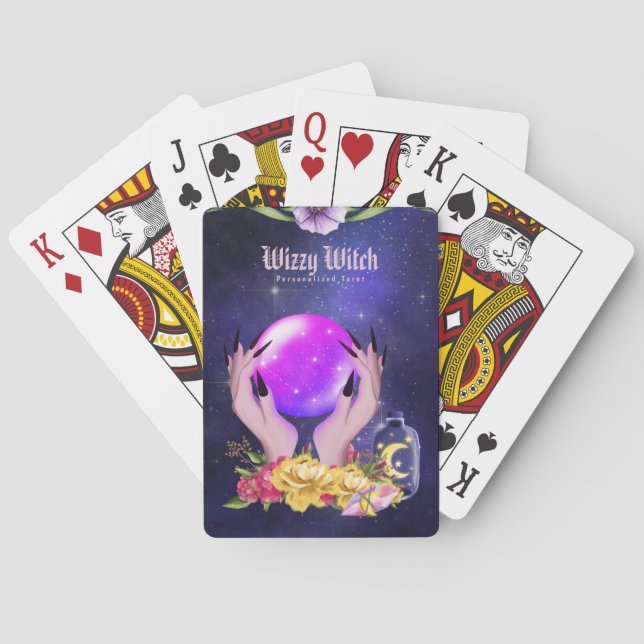 Personalised Tarot Cards using Plain Deck Crystals (Back)