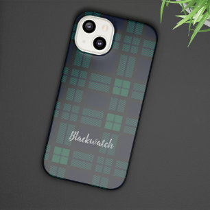 Personalised Tartan Clan Black Watch Plaid Custom Case-Mate iPhone Case