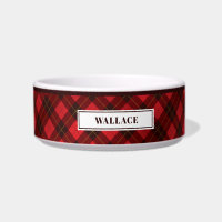Personalised Tartan Clan Wallace Plaid Pattern