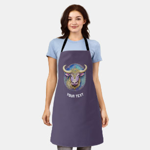 Personalised Taurus Zodiac Apron
