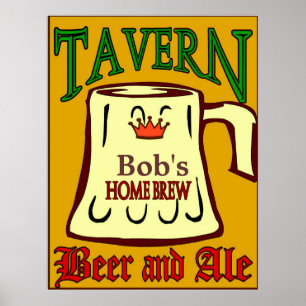 Personalised Tavern Sign