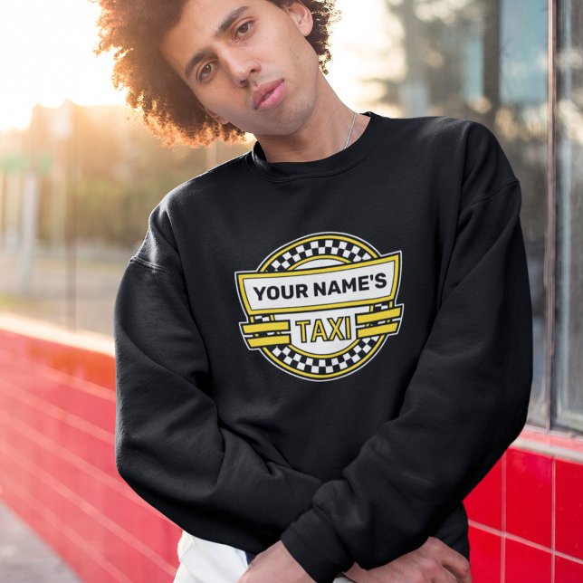 Personalised Taxi Logo Sweatshirt (Creator Uploaded)