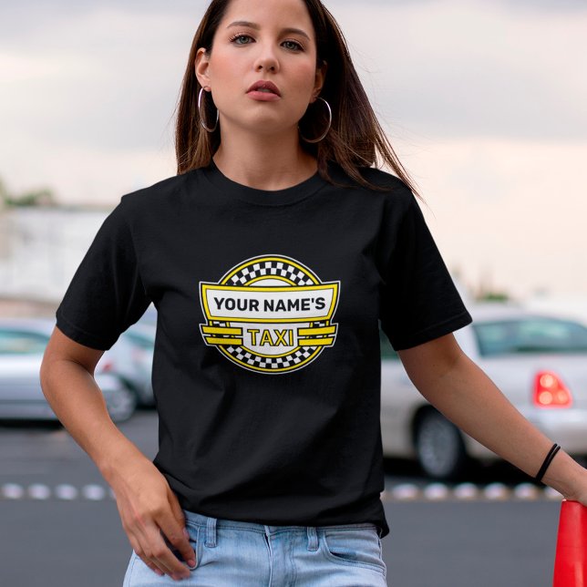 Personalised Taxi Logo T-Shirt (Creator Uploaded)