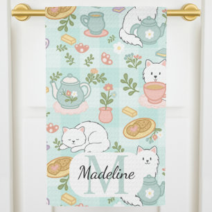 Personalised Tea & Baker Monogram Kitchen Towels