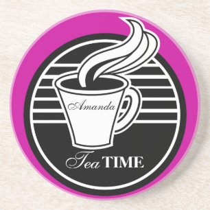 Personalised Tea Cup Drink Coaster