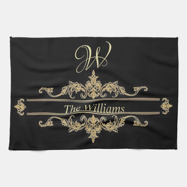 Personalised  tea towel (Horizontal)