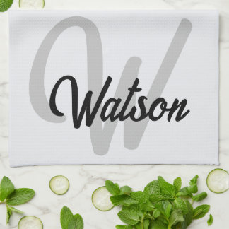 Personalised Tea Towel, Personalised Dish Towel