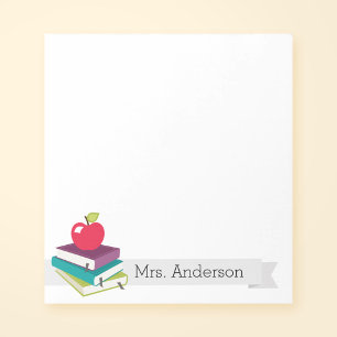 Personalised Teacher Books Apple Notepad