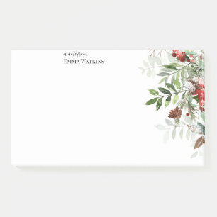 Personalised Teacher Christmas Post-it Notes