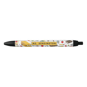 Personalised Teacher Gift Black Ink Pen