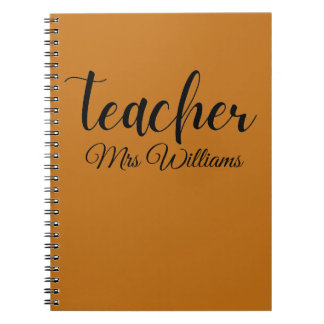 Personalised Teacher Notebook