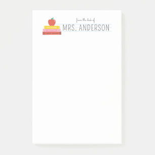 Personalised Teacher Notepad Appreciation Gift