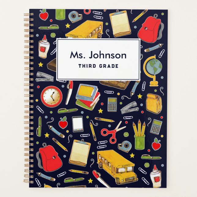 Personalised Teacher Planner (Front)