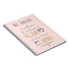 Personalised Teacher Quote Notebook