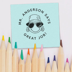 Personalised Teacher Stamp Back to School Gift