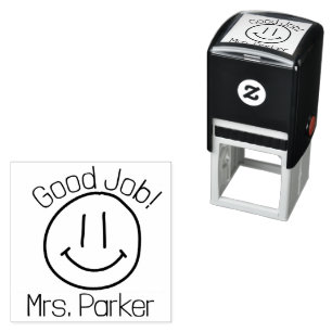 Personalised Teacher Stamp, Custom Stamps 