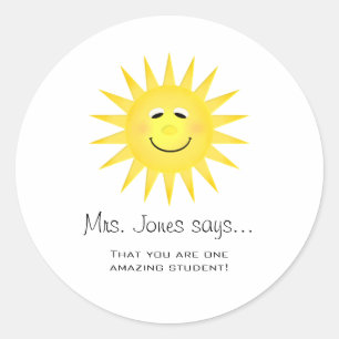 Personalised Teacher Stickers