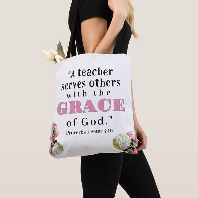 Personalised Teacher's Appreciation Tote Bag (Creator Uploaded)