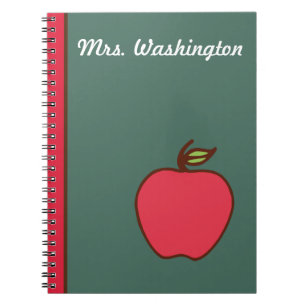 Personalised Teacher's Chalkboard Notebook