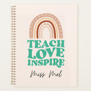 Personalised Teachers Planner